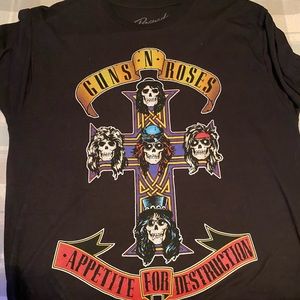 Gun n roses band T-shirt